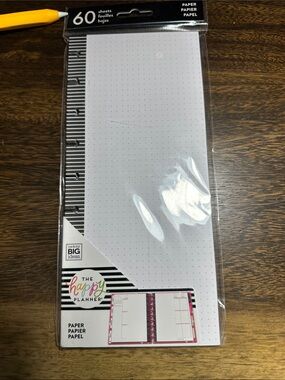 The Happy Planner Dotted Half Sheets 3/$25